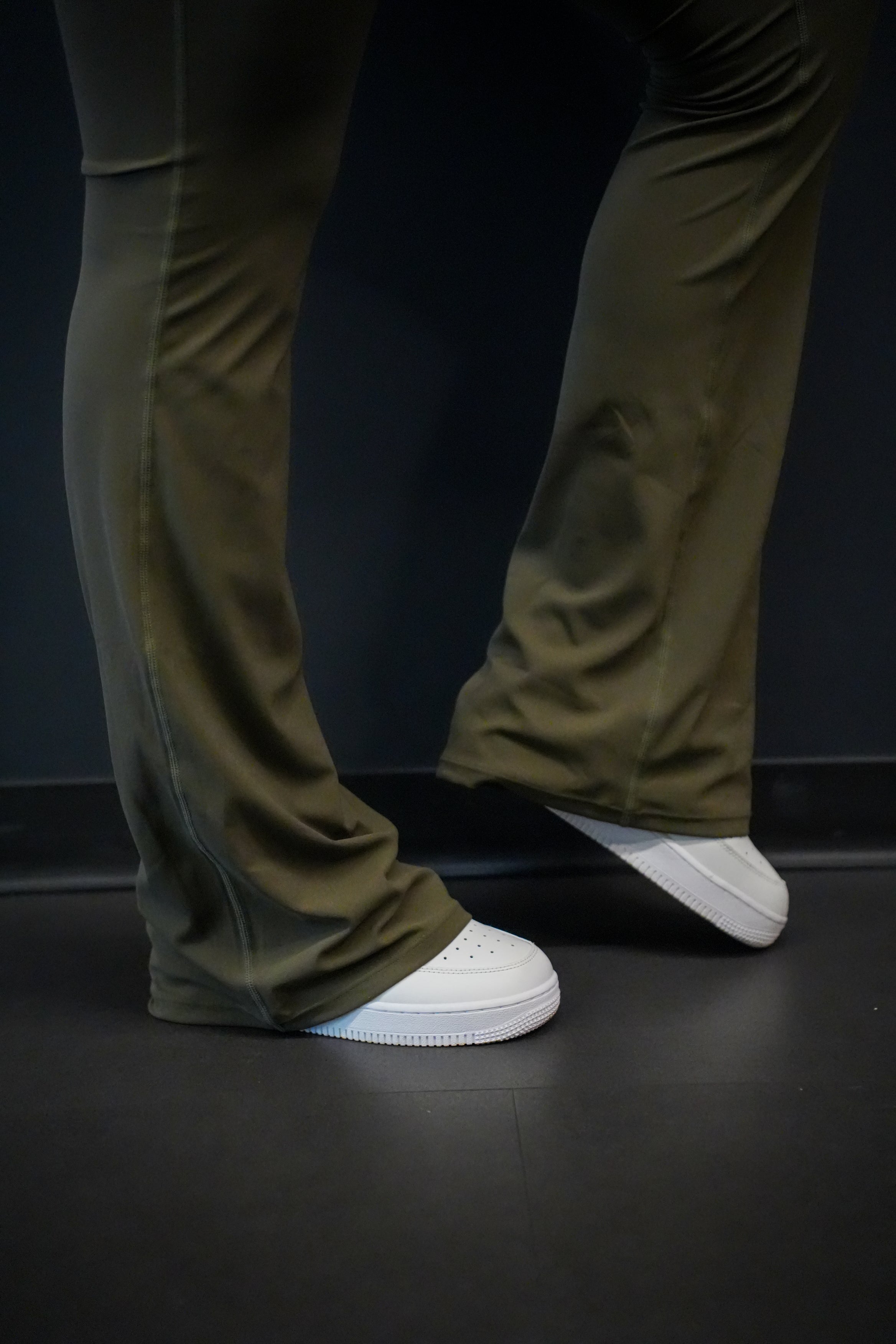 Leggings Évasés Kaki